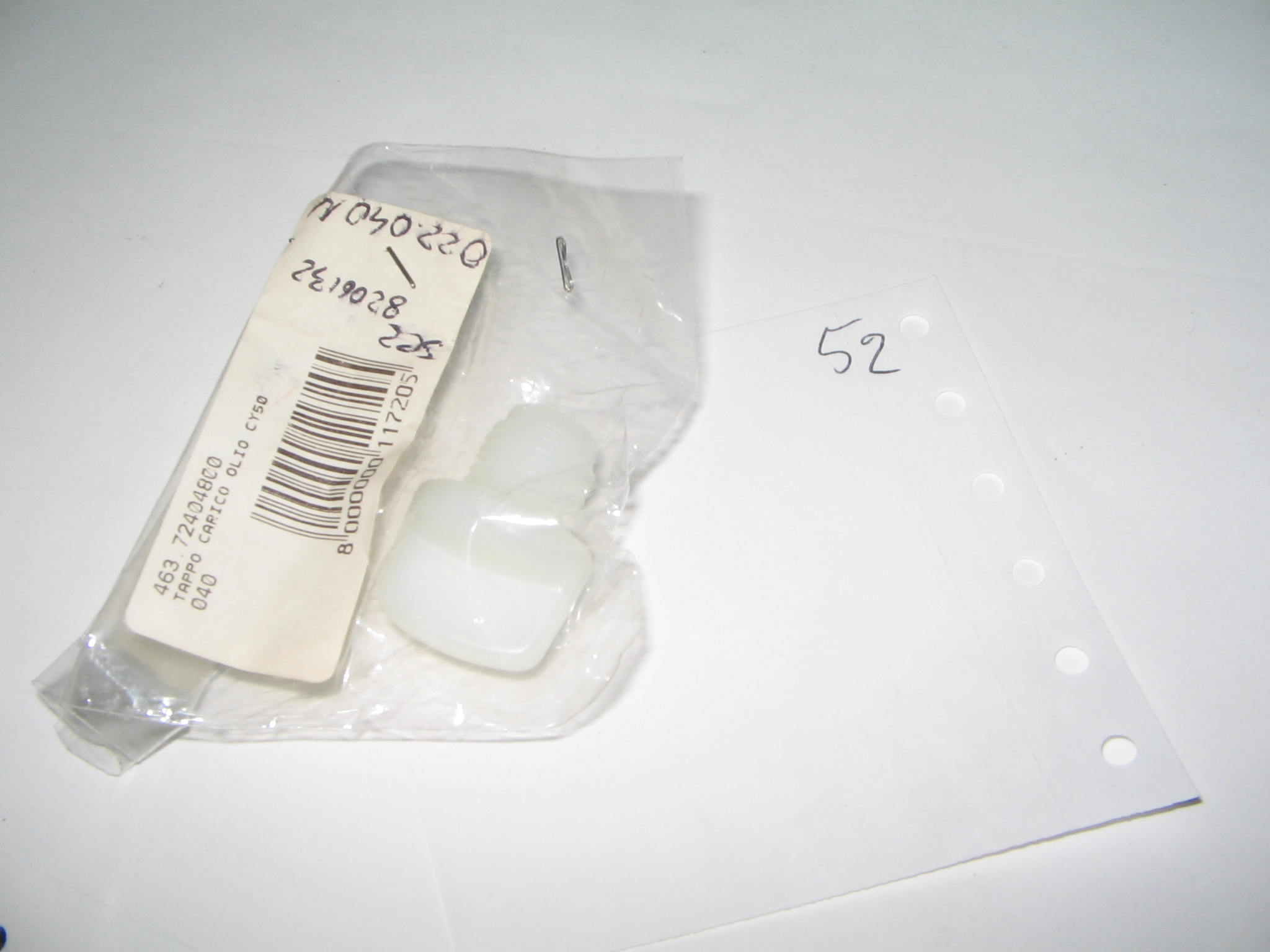 APRILIA TAPPO CARTER OLIO N.10071